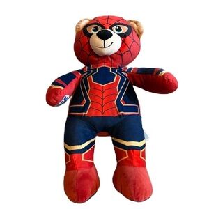 Build A Bear Marvel Avengers Infinity War Iron Spider Spider-Man Plush 17”